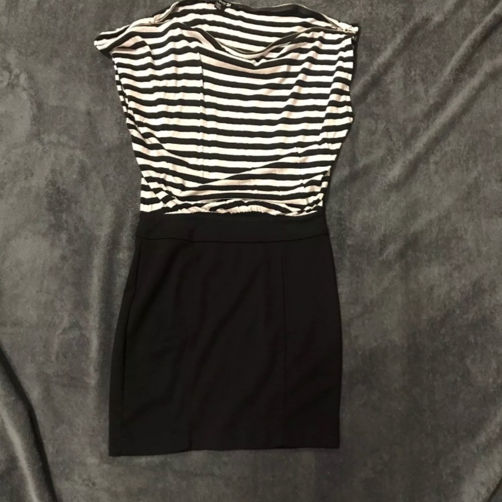 Black and White Dress